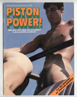 Piston Power 1978 Bruno "Herman Fortezza", Brian Hawk 48pgs Vintage Gay Magazine, Falcon Studios NYC M35392