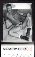 Colt Leather Calendar 1994 Steve Kelso Jim French, Gay Beefcake Bear Hairy Hunks, Colt Studio M35537