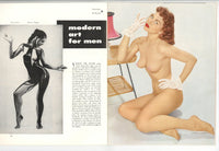 Modern Man 1957 Bettie Page, Tara Thomas, Michiko Hamamura 60pgs PDC Pinup Magazine M35800