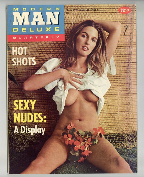 Modern Man Deluxe 1974 Nika Movenka, Loretta St Clair, Susan Sellers 88pgs Nude Female Pinup Magazine PDC Publ. M35848