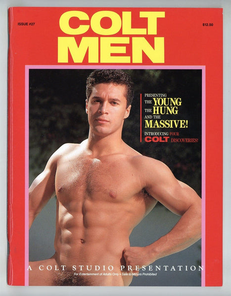 Colt Men #27 Andy Cook 1980 Lou Volpe, Wallace Kneff 50pgs Nick DePalma Jim French Gay Magazine M35732