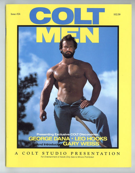 Colt Men #24 George Dana 1980 Leo Hooks, Gary Weiss 50pgs Jim French RIP Colt Studio Gay Pinup Magazine M35735