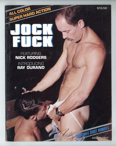 Jock Fuck 1983 Nick Rodgers, Ray Durano 40pgs Drive Shaft Series #6 Gay Anal Sex Magazine M35745