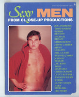 Sexy Men From Close-Up Productions #1 Todd Baron, J.W King, Joe Andrews 1984 Gay Film Stars 48pgs London Entrpr. M35886