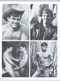 Sexy Men From Close-Up Productions #1 Todd Baron, J.W King, Joe Andrews 1984 Gay Film Stars 48pgs London Entrpr. M35886