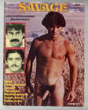 Savage 1978 Carlo, Steve, Georgio 48pgs Quality Gay Pinup Magazine, LeSalon Publ. M37766