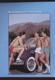 Triple Threat 1983 Glenn Steers, Peter Barrie, Tim Daniels 28pgs Buckshot Prod. Gay Film Magazine M37763