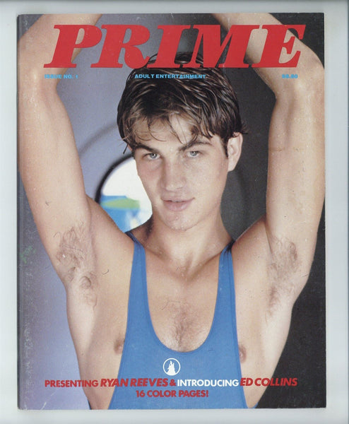 Prime #1 Ryan Reeves, Ed Collins 1980 Gay Physique Magazine 48pgs Fred Bisonnes, Lobo Studios, Le Salon M37547