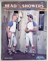 Head For The Showers 1979 John Towers, Clay Russell 52pgs Gay Baseball Sports Jock Pictorial, Nova Pub. M36629