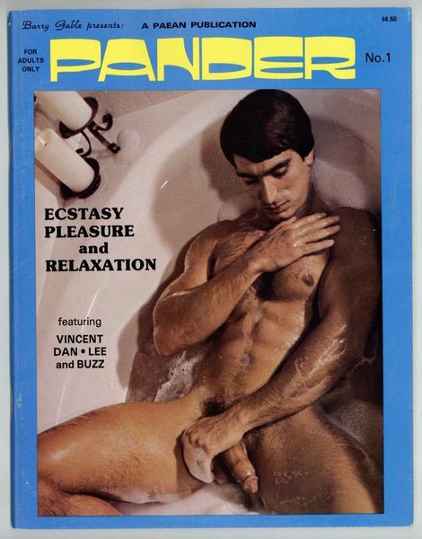 Pander #1 Vintage Gay Erotica Magazine 1979 Barry Gable 48pgs House One California, Hollywood 36667