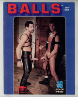 Balls #1 Jeff Sutter, Frank Reed 1981 Vintage Leathermen Magazine 48pgs Pantheon Prod. M36711