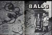 Balls #1 Jeff Sutter, Frank Reed 1981 Vintage Leathermen Magazine 48pgs Pantheon Prod. M36711