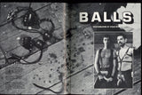 Balls #1 Jeff Sutter, Frank Reed 1981 Vintage Leathermen Magazine 48pgs Pantheon Prod. M36711