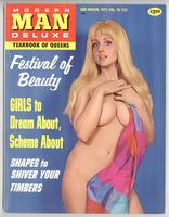 Modern Man Deluxe Quarterly 1972 Lois Mitchell 8p Margaret Lyle 88pg PDC Publ. Magazine M35814