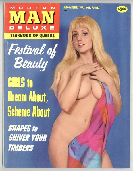 Modern Man Deluxe Quarterly 1972 Lois Mitchell 8p Margaret Lyle 88pg PDC Publ. Magazine M35814
