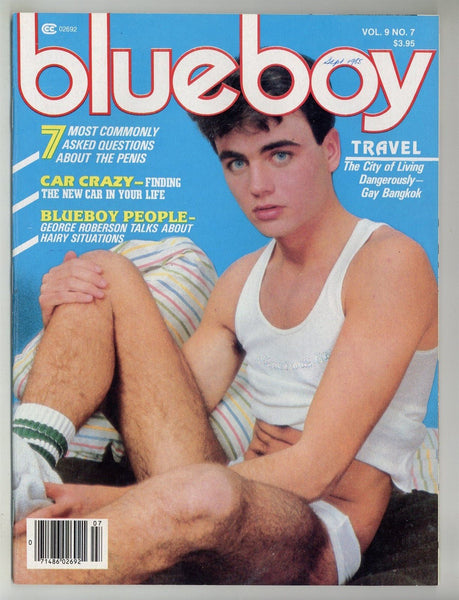 Blueboy 1985 George Roberson, Malexpress, Roy Dean Photography 100pgs Gay Pinup Magazine M37201