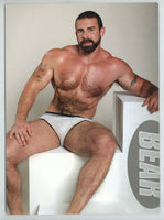 Bear 2009 #68 Xavier, Teddy Mark, Jeff Wells, Marcovan 74pgs Hairy Beefcakes Brush Creek Media Gay Magazine M35870