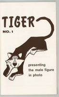 Tiger #1 Vintage Gay Physique Magazine 1966 Hung Beefcake Pinups 52pgs DSI Publishing M35879