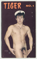 Tiger #1 Vintage Gay Physique Magazine 1966 Hung Beefcake Pinups 52pgs DSI Publishing M35879