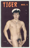 Tiger #1 Vintage Gay Physique Magazine 1966 Hung Beefcake Pinups 52pgs DSI Publishing M35879