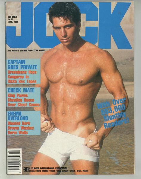 Jock 1988 Tony Tenille, Steve Hammond, Ray Stockwell , Kurt Bauer 94pgs David Diamani Gay Magazine M36064