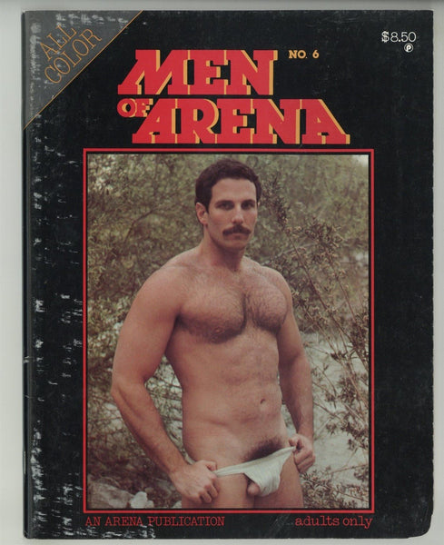 Men Of Arena #6 Clay Russell, Jim Battaglia 1981 Three Gay Physique Pictorials 48pgs Arena Studio Publ. M37677
