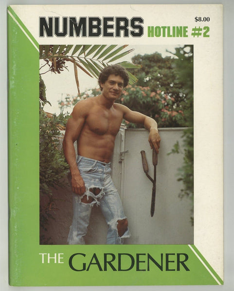 Numbers #2 The Gardner 1980 Gay Erotic pictorial Pulp 48pgs NPC Publishing, San Francisco M