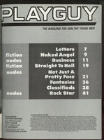Playguy 1983 Kristen Bjorn, Falcon Studios 48p Fred Bisonnes Gay Magazine M35024
