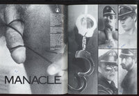 Manacle Magazine #1 Ed Collins, Ryan Reeves 1981 Lobo Studios 48pgs Leathermen BDSM Leather Le Salon Pub. M36348