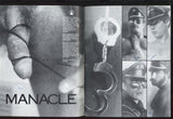Manacle Magazine #1 Ed Collins, Ryan Reeves 1981 Lobo Studios 48pgs Leathermen BDSM Leather Le Salon Pub. M36348