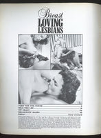 Breast Loving Lesbians V1#1 Helga Sven 10p, Lisa DeLeeuw, Loni Sanders, Andrea Parducci 1988 Lactating Women 48pgs American Arts M36744