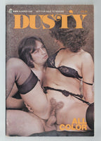 Dusty #1 Raunchy Petite Brunette 1978 Janitor Sex Pictorial 48pgs Marquis Publ. M36526