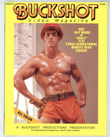 Buckshot Video Magazine #2 Tom Lee, Joe Falco, Ray Mars 1984 Gay Film Magazine 32pgs Minute Man Series, Colt Studio M36450
