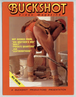 Buckshot Video Magazine #2 Tom Lee, Joe Falco, Ray Mars 1984 Gay Film Magazine 32pgs Minute Man Series, Colt Studio M36450