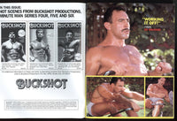Buckshot Video Magazine #1 Ed Dinakos, Bruce Emory, Mark Gamble, Studs Toro 1984 Gay Film Magazine 36pgs Colt Studio Models M36451