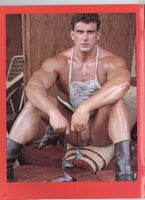 Buckshot Video Magazine #1 Ed Dinakos, Bruce Emory, Mark Gamble, Studs Toro 1984 Gay Film Magazine 36pgs Colt Studio Models M36451