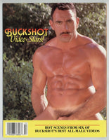 Buckshot Video Magazine #1 Ed Dinakos, Bruce Emory, Mark Gamble, Studs Toro 1984 Gay Film Magazine 36pgs Colt Studio Models M36451