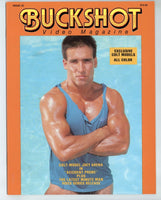 Buckshot Video Magazine #3 Troy Yaeger, Joey Arena, Hal Rodman, Mark Christian 1988 Colt Studio Models 32pgs Gay Film Magazine M36452
