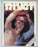 Rivet 1980 Ritter, Alex Kouras, Mick Slater, Bo Ritter, Bisonnes 44pgs Western Man Gay Magazine M37274