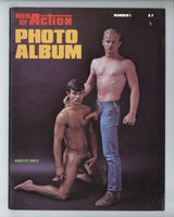 Men Of Action Photo Album #1 Mike Ranger, Paul Seton, Rex Brandon, Bud Jasper 1981 Vintage Gay Magazine 48pgs LDL Pub. M36473