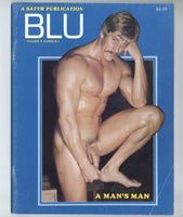 Blu V4#1 Longshoreman Blu 1980 Erotic Gay Men's Pictorial Magazine 48pgs Satyr Publ. M36478