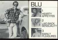 Blu V4#1 Longshoreman Blu 1980 Erotic Gay Men's Pictorial Magazine 48pgs Satyr Publ. M36478
