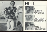 Blu V4#1 Longshoreman Blu 1980 Erotic Gay Men's Pictorial Magazine 48pgs Satyr Publ. M36478