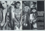 Hard Men #1 Raunchy Gay Men Pinup Magazine 1980 Vintage Male Physique Photos 48pgs Western Man, Le Salon, San Francisco M36074
