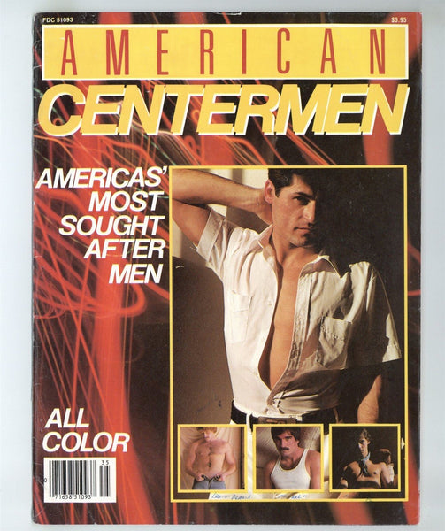 American Centermen 1983 Buff Jock Beefcake Men 52pgs Modernismo Publ. Gay M37076