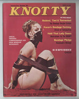 Knotty V2#6 Karen Selmers, Robert Bishop 10p, 1973 BDSM Bondage Magazine 64pgs House Of Milan HOM M36536