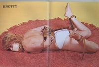 Knotty V2#9 Smutty Sex Slaves, Fanni Hall by Paul Bishop 1974 Bondage BDSM Pictorials 64pgs HOM Magazine M36543