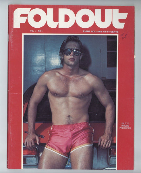 Foldout V1#1 Southern California Beach Studs 1980 Nude Gay Men Physique Pinup Magazine 48pgs Falcon Studios M36849