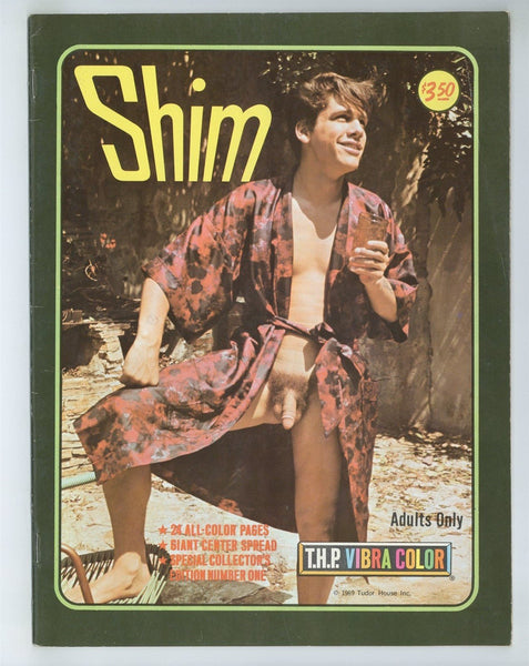 Shim 1969 Edwardian Teddy Boy Beefcakes, Vintage Gay Pinup Magazine 24pgs Tudor House Pub. Baltimore M36917