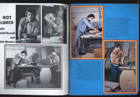 Hot Lunch V1#1 Rick Masters & Tim Russell 1979 Vintage Gay Porn Magazine 52pgs Nova Studios, NYC M36915